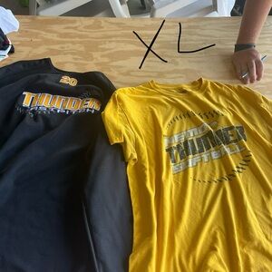 Kids Yellow Softball T-Shirt